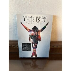 New Michael Jackson's This Is It Discover the Man You Never Knew Bonus DVD‎
